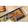 14 Count Custom Cigar Match Box with 3" Matches (84mm x37mm x10mm)
